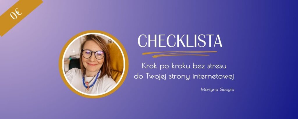 Checklista - jak stworzyć stronę internetową.